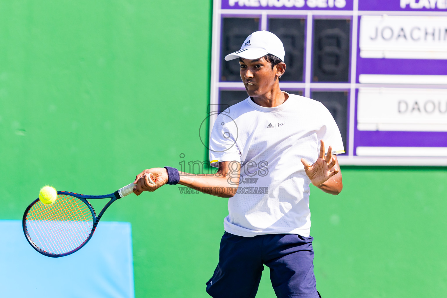 Day 3 of ATF Maldives Junior Open Tennis was held in Male' Tennis Court, Male', Maldives on Wednesday, 11th December 2024. Photos: Nausham Waheed / images.mv