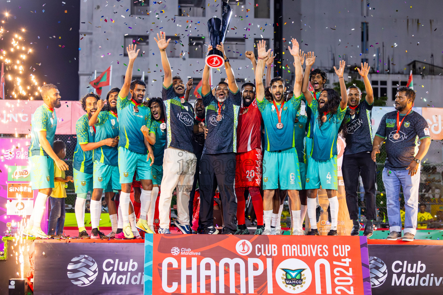 Final of Club Maldives Cup 2024 was held in Rehendi Futsal Ground, Hulhumale', Maldives on Friday, 18th October 2024. Photos: Nausham Waheed/ images.mv