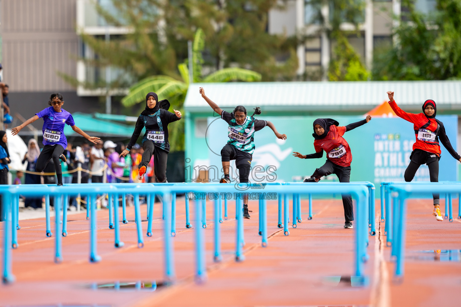 Day 2 of MWSC Interschool Athletics Championships 2024 held in Hulhumale Running Track, Hulhumale, Maldives on Sunday, 10th November 2024.
Photos by: Ismail Thoriq / Images.mv