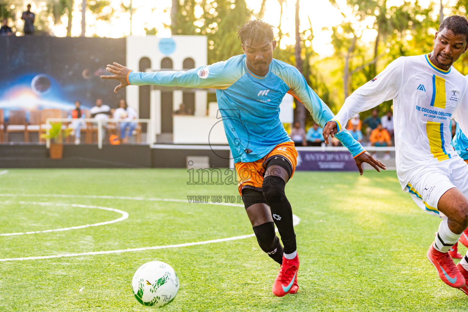 Oblu Sangli vs Joy Island in Resort League 2025 (North Male Zone) day 4 was held on Saturday, 6th September 2025 in One And Only Reethi Rah Maldives Resort, Photos: Areef Adam / images.mv