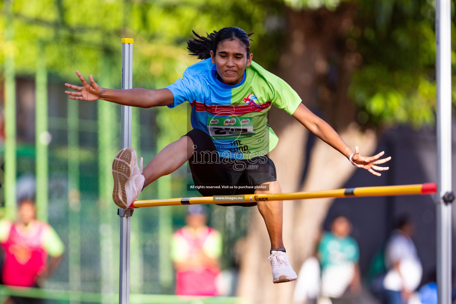 Day 1 of National Athletics Championship 2023 was held in Ekuveni Track at Male', Maldives on Thursday 23rd November 2023. Photos: Nausham Waheed / images.mv