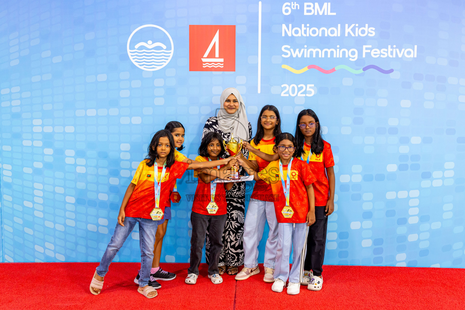 Closing Ceremony of 6th BML National Kids Swimming Kids Festival 2025 held in Hulhumale', Maldives on Saturday, 22nd November 2025. Photos: Nausham Waheed / images.mv