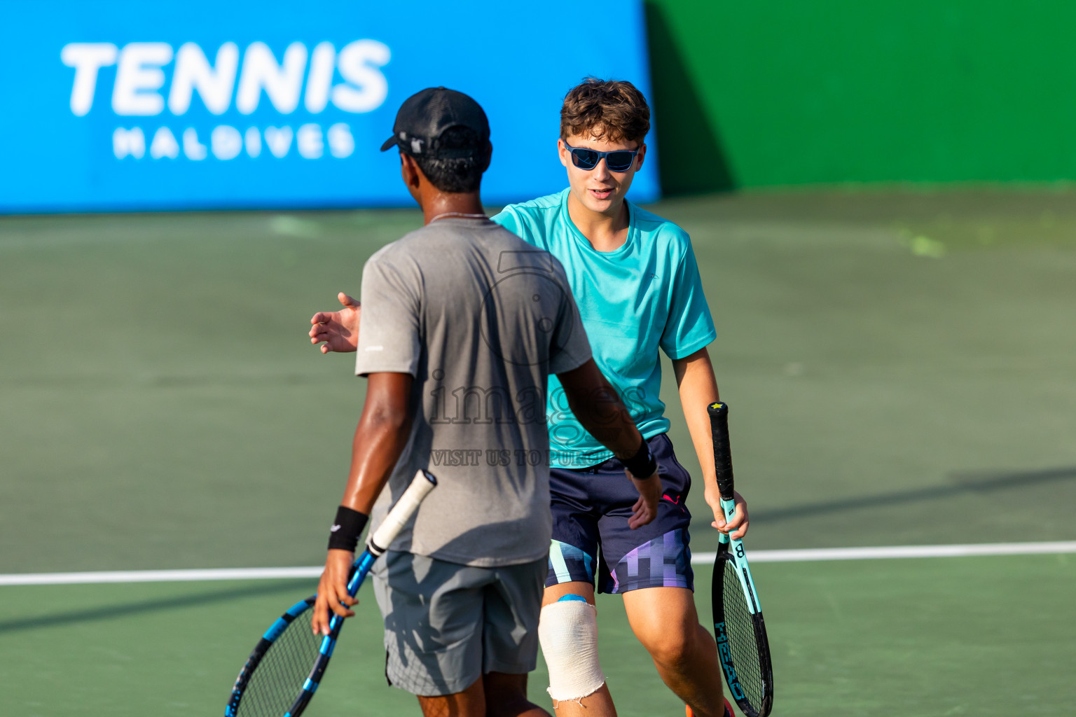 Day 2 of ATF Maldives Junior Open Tennis was held in Male' Tennis Court, Male', Maldives on Tuesday, 10th December 2024. Photos: Nausham Waheed / images.mv