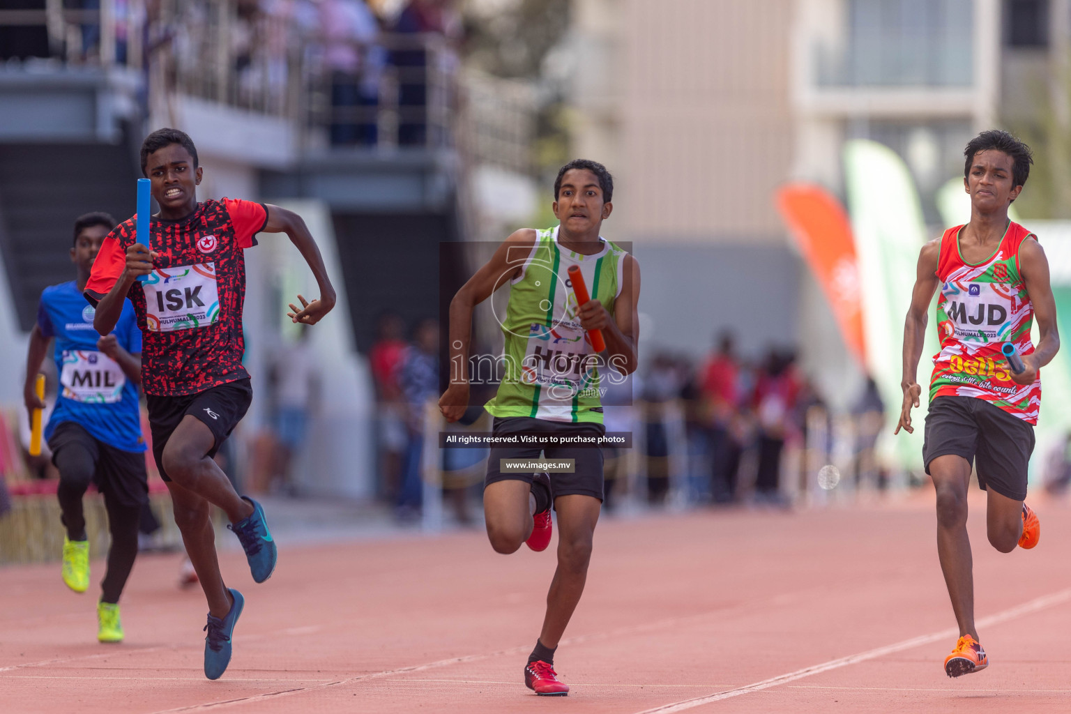 Final Day of Inter School Athletics Championship 2023 was held in Hulhumale' Running Track at Hulhumale', Maldives on Friday, 19th May 2023. Photos: Ismail Thoriq / images.mv