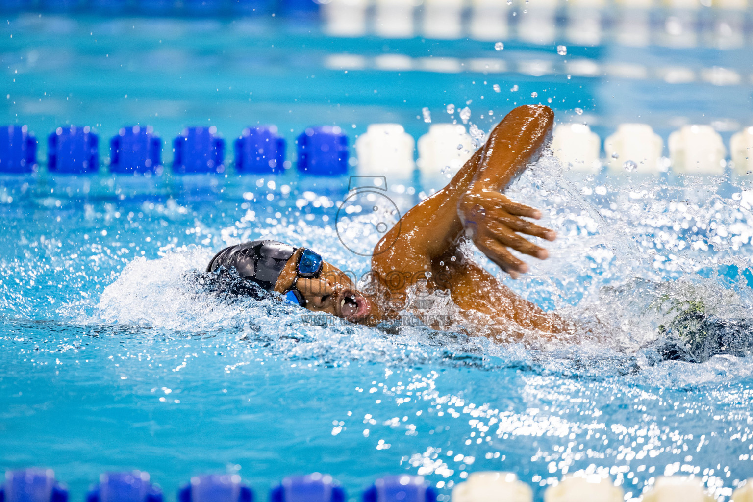 Day 5 of BML 21st Interschool Swimming Competition 2025 was held in Hulhumale' Swimming Pool, Hulhumale', Maldives on Wednesday, 15th October 2025. 
Photos: Hassan Simah / images.mv