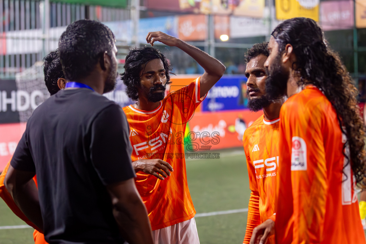 TEAM FSM vs CLUB TTS in Club Maldives Cup 2024 held in Rehendi Futsal Ground, Hulhumale', Maldives on Tuesday, 1st October 2024. Photos: Hassan Simah / images.mv