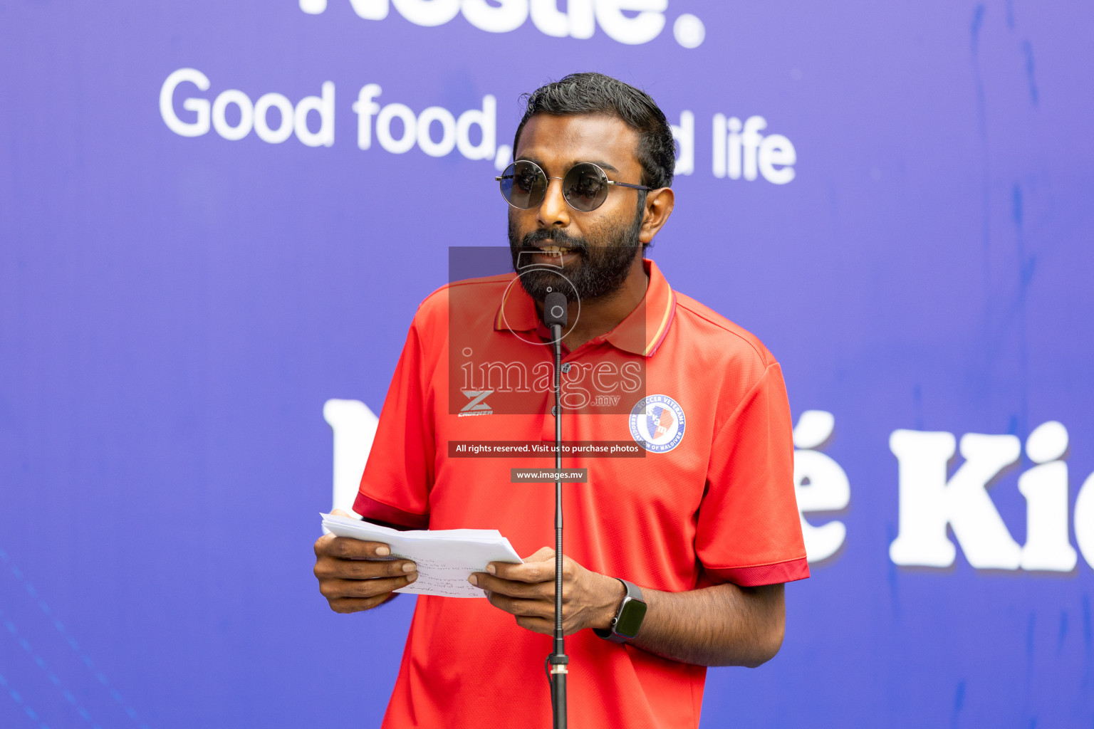 Day 1 of Nestle kids football fiesta, held in Henveyru Football Stadium, Male', Maldives on Wednesday, 11th October 2023 Photos: Nausham Waheed Images.mv