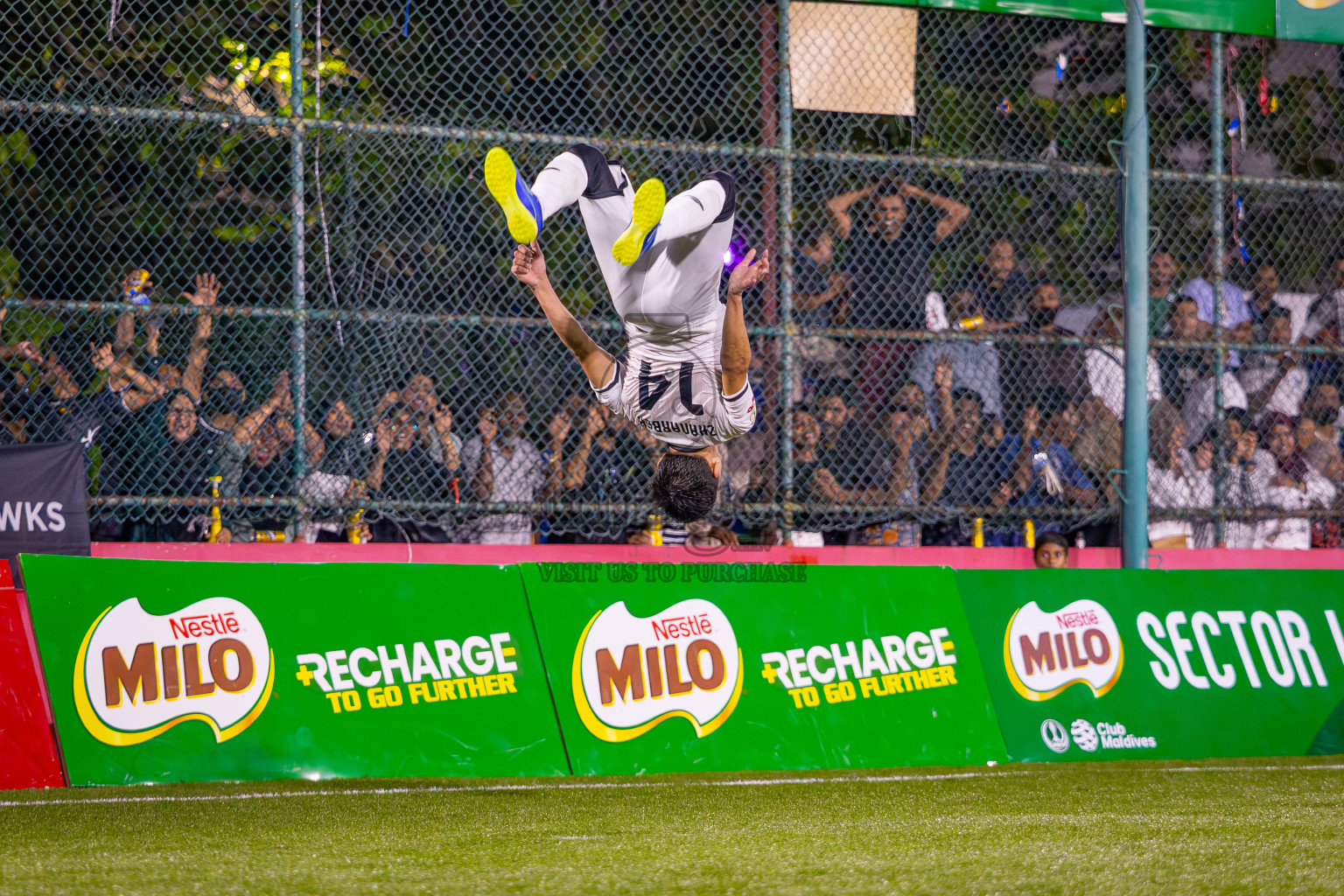 MIBSA vs HAWKS in Semi Finals of Milo Sector League 2025 was held in Rehendhi Futsal Ground, Hulhumale', Maldives on Saturday, 15th November 2025. Photos: Aeef Adam / images.mv
