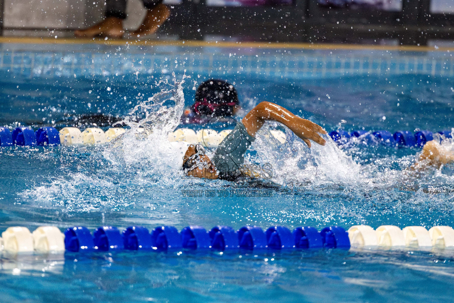 Day 4 of BML 5th National Swimming Kids Festival 2024 held in Hulhumale', Maldives on Thursday, 21st November 2024. Photos: Nausham Waheed / images.mv