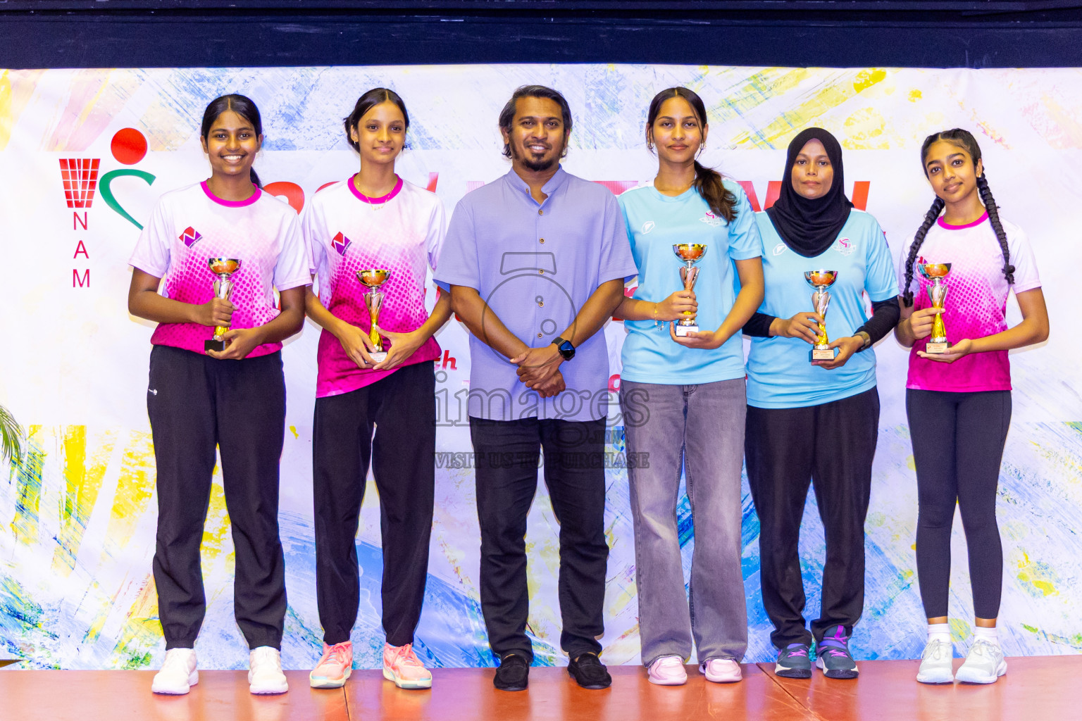 Closing ceremony of National Netball Tournament 2025 held in Social Center at Male', Maldives on Thursday, 29th May 2025. Photos: Nausham Waheed / images.mv
