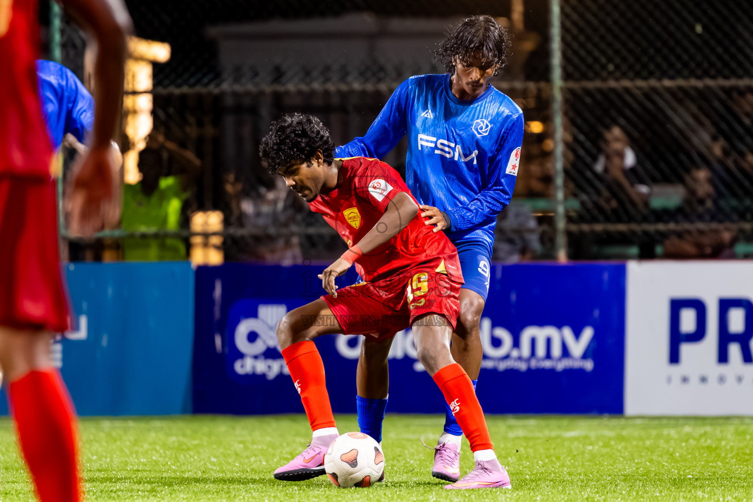 Maldivian vs FSM in Day 2 of Club Maldives Cup 2025 was held in Rehendi Futsal Ground, Hulhumale', Maldives on Monday, 29th September 2025. Photos: Nausham Waheed / images.mv