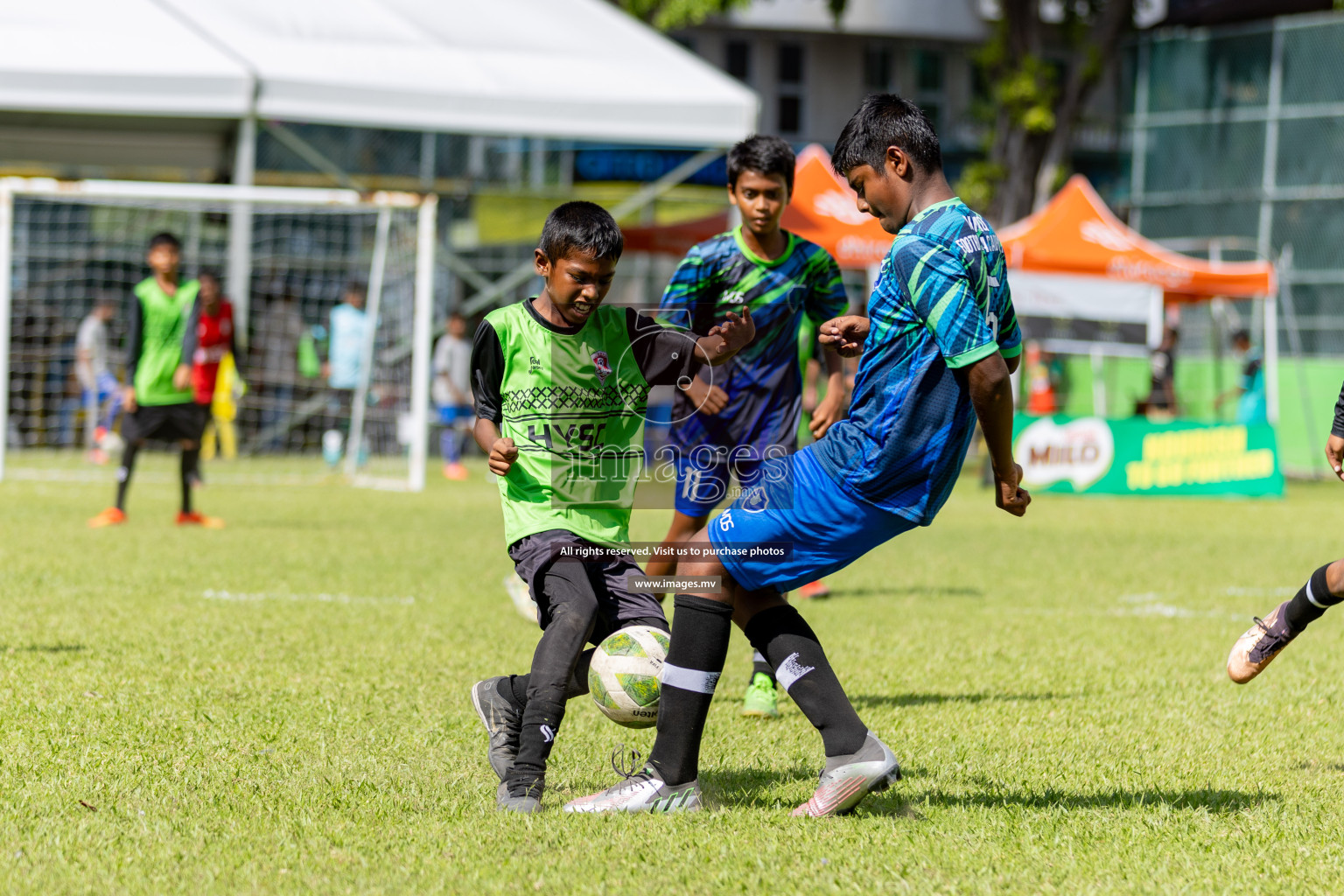 Day 1 of MILO Academy Championship 2023 (U12) was held in Henveiru Football Grounds, Male', Maldives, on Friday, 18th August 2023.