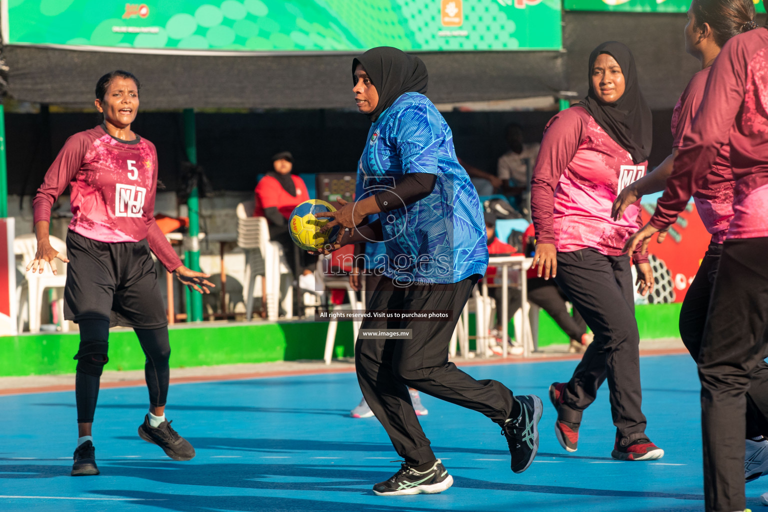 Day 10 of 6th MILO Handball Maldives Championship 2023, held in Handball ground, Male', Maldives on 29th May 2023 Photos: Nausham Waheed/ Images.mv