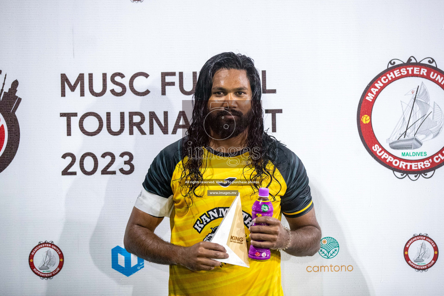 Semi Final of MUSC Futsal Tournament 2023 was held in Hulhumale', Maldives, 25th Jan 2023. Photos: Nausham Waheed / images.mv
