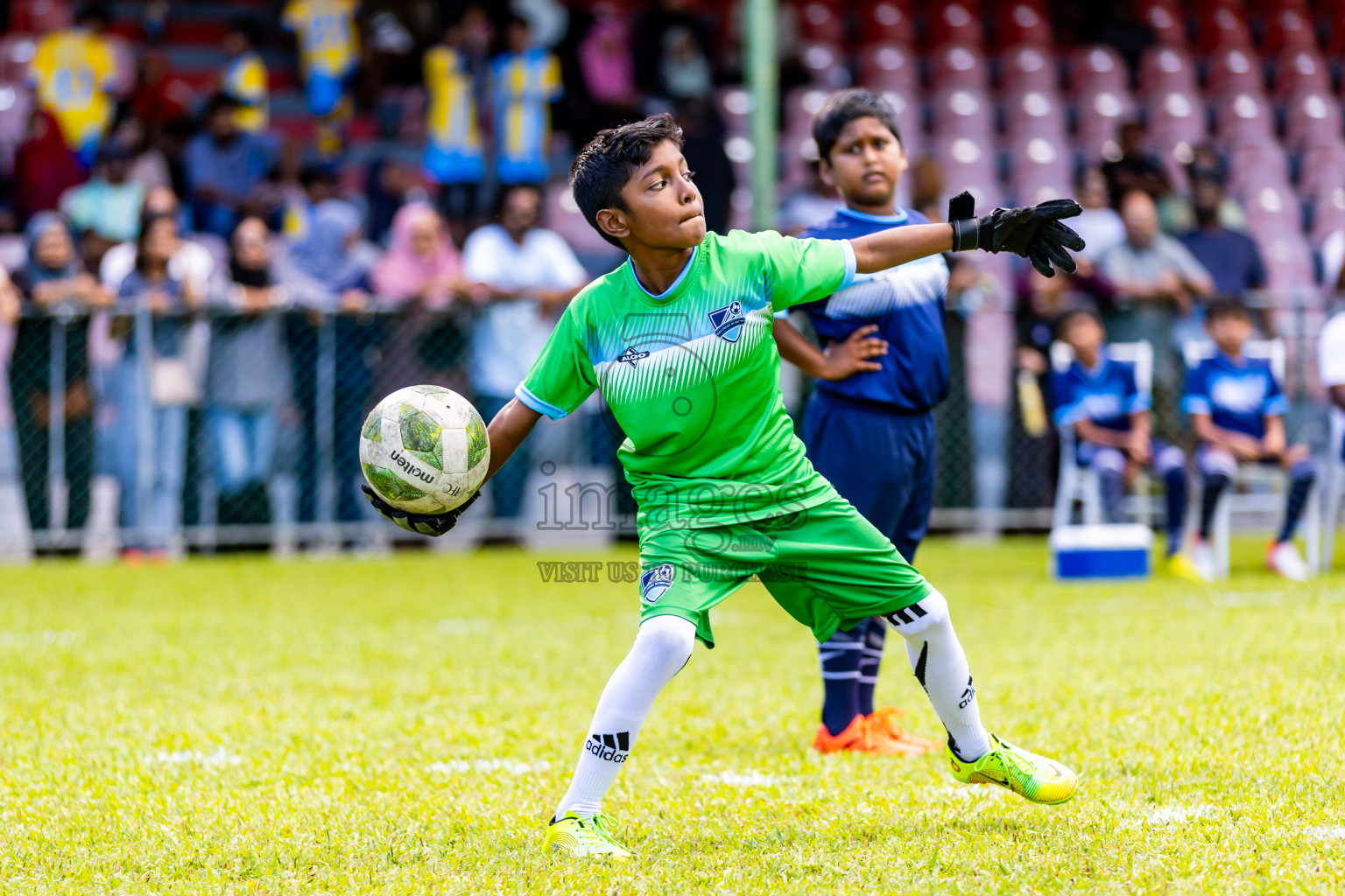 Day 1 of Under 10 MILO Academy Championship 2024 was held at National Stadium in Male', Maldives on Friday, 26th April 2024. Photos: Nausham Waheed / images.mv