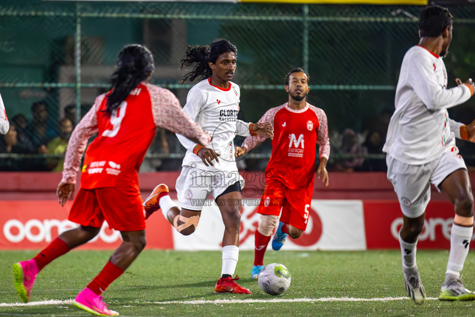 L Isdhoo vs L Maavah in Day 24 of Golden Futsal Challenge 2024 was held on Wednesday , 7th February 2024 in Hulhumale', Maldives
Photos: Ismail Thoriq / images.mv