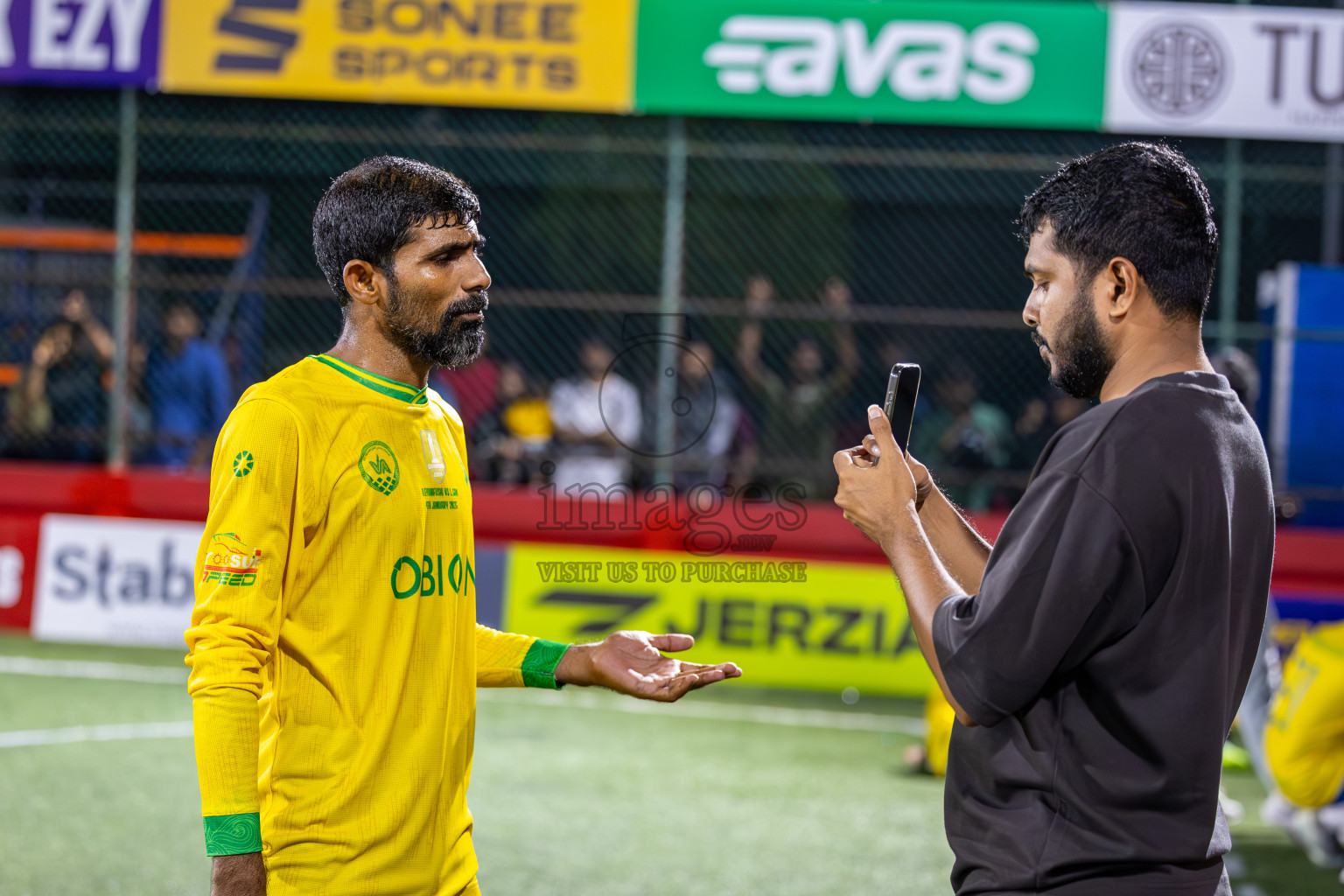 Opening of Golden Futsal Challenge 2025 with Charity Shield Match between L.Gan vs B.Eydhafushi was held on Saturday, 4th January 2025, in Hulhumale', Maldives Photos: Ismail Thoriq / images.mv