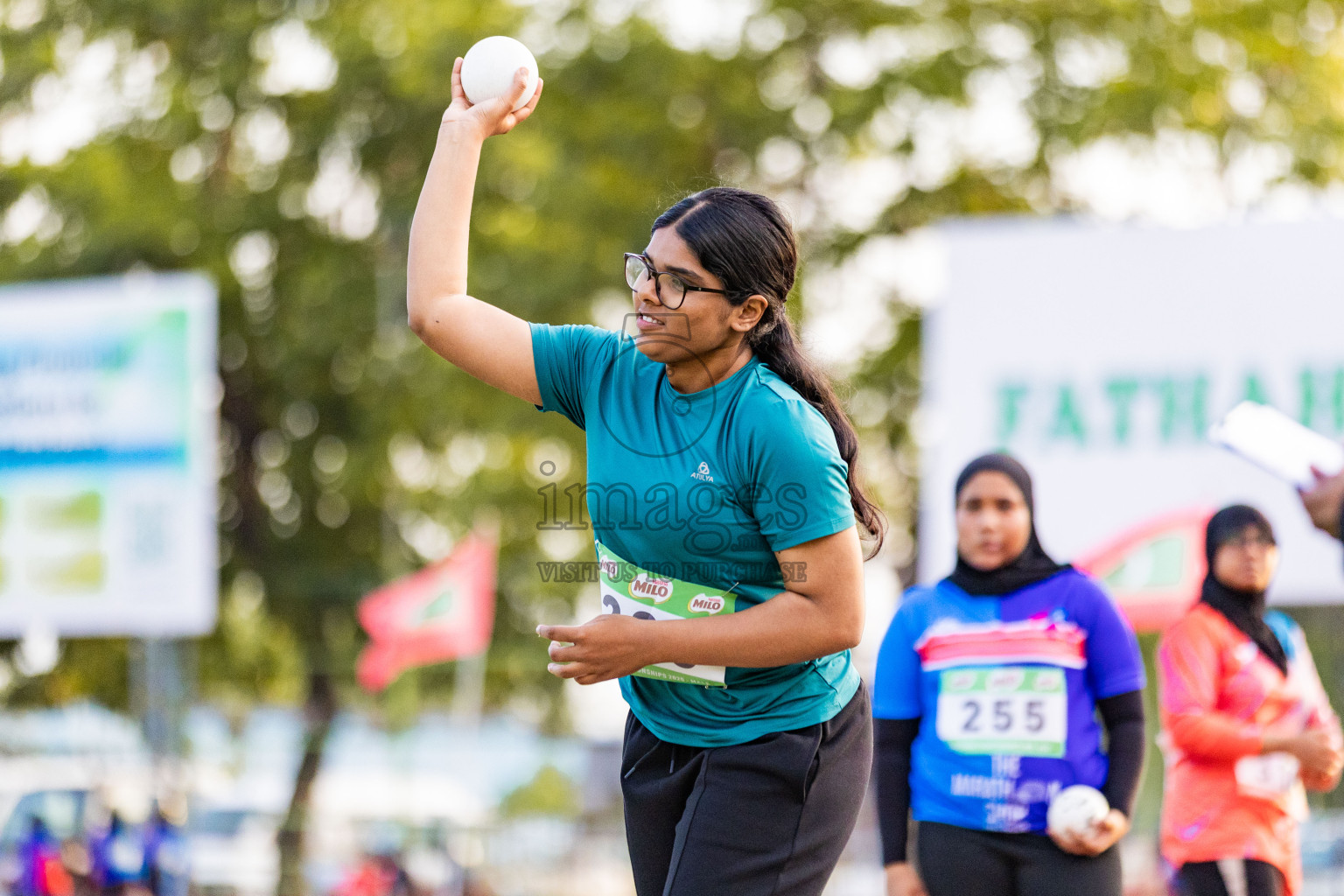 Day 1 of National Athletics Championship 2025 was held at Ekuveni Running Ground in Male', Maldives on Thursday, 14th August 2025. Photos: Areef Adam / images.mv