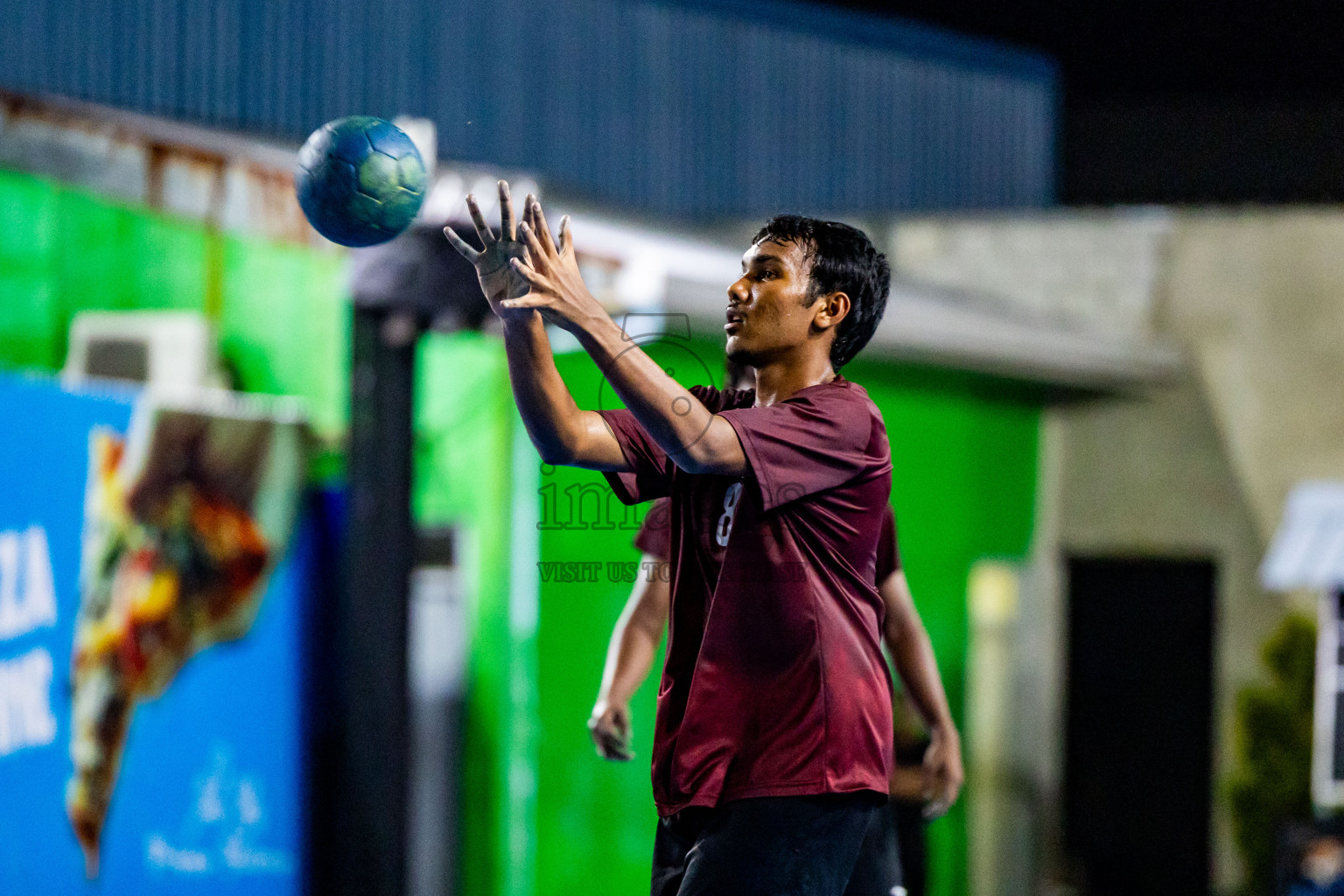 U-19 National Team vs Bangladesh Ansarvdp from Handball International Friendly Series held in Handball ground, Male', Maldives on Sunday, 30th June 2023 Photos: Nausham Waheed/ Images.mv