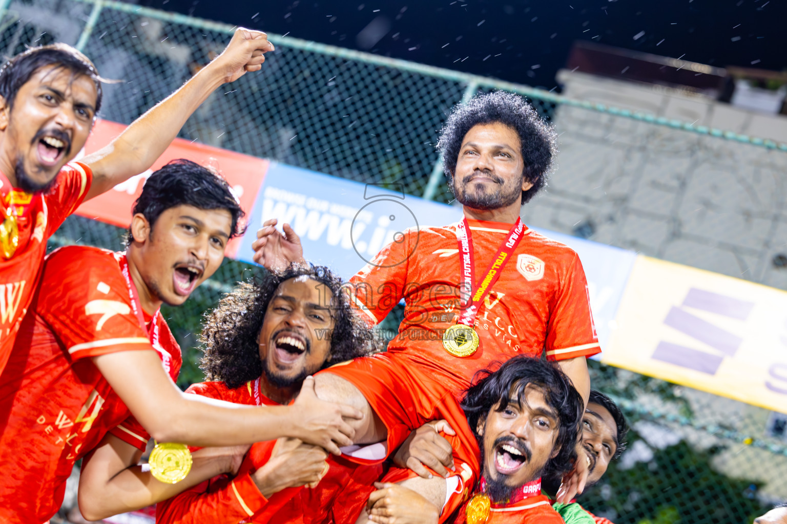 GA Villingili VS V GA Dhevvadhoo in Gaafu Alif Atoll Final on Day 23 of Golden Futsal Challenge 2025 was held on Monday , 27th January 2025, in Hulhumale', Maldives.
Photos: Ismail Thoriq / images.mv