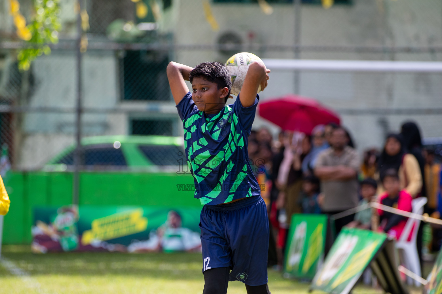 Day 3 of MILO Academy Championship 2024 - U12 was held at Henveiru Grounds in Male', Maldives on Saturday, 6th July 2024. Photos: Mohamed Mahfooz Moosa / images.mv