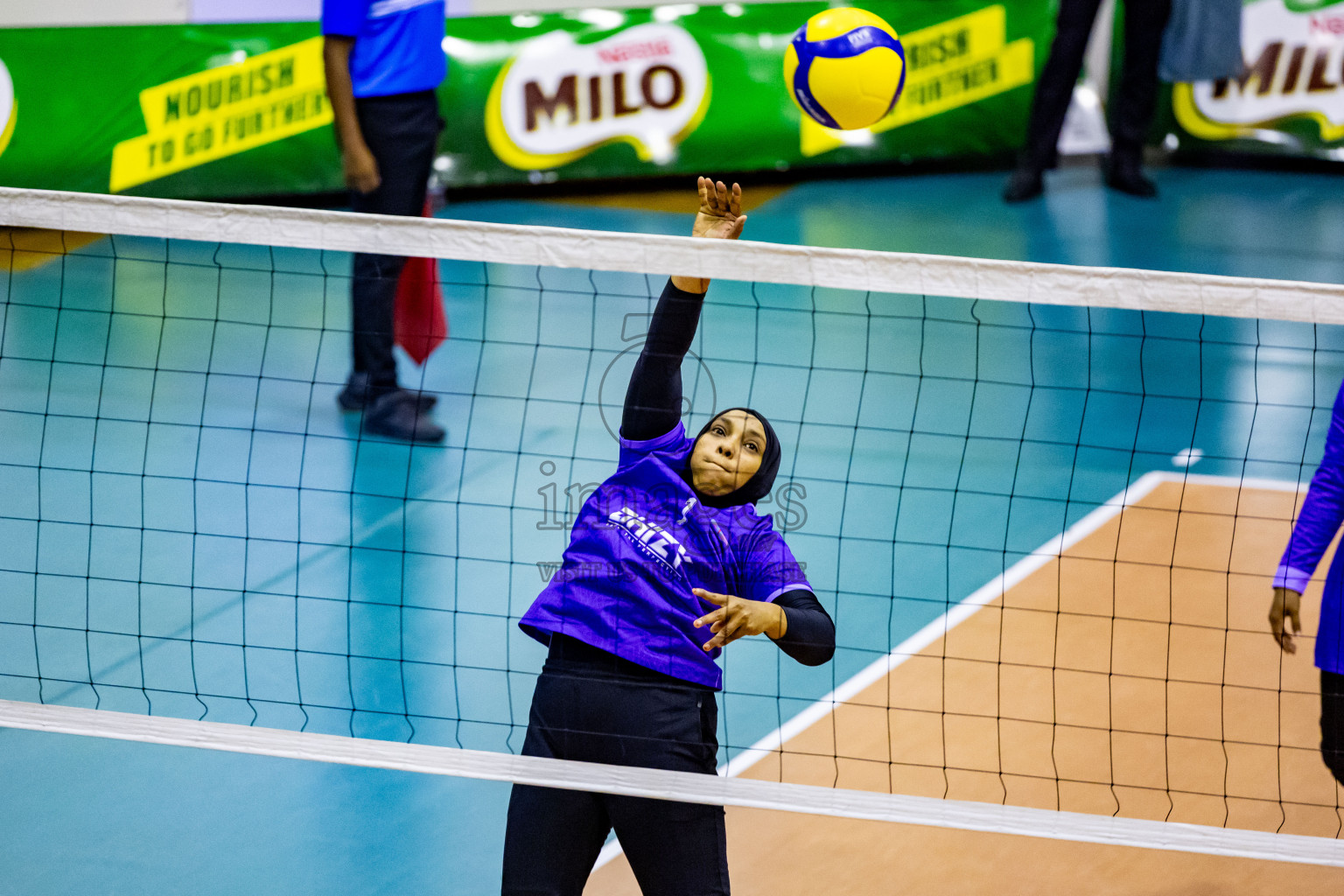 Final of Women's Division of Milo VAM Cup 2024 held in Male', Maldives on Saturday, 13th July 2024 at Social Center Indoor Hall Photos By: Nausham Waheed / images.mv