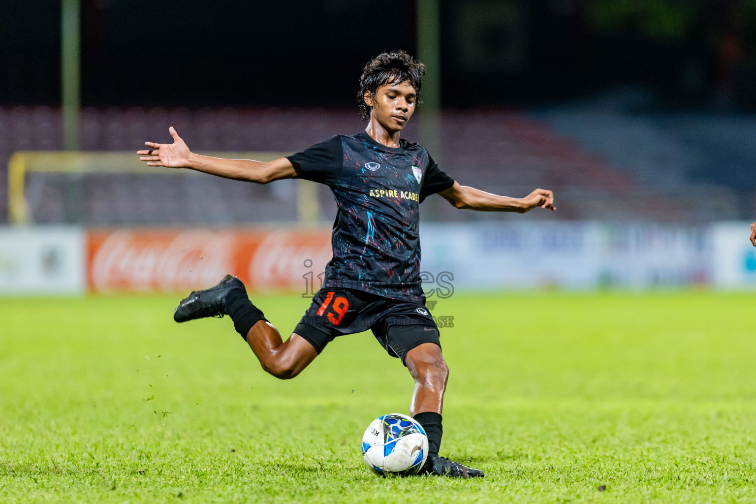 Club Green Street vs Club Eagles in Day 6 of Under 19 Youth Championship 2024 was held at National Stadium in Male', Maldives on Monday, 24th June 2024. Photos: Nausham Waheed / images.mv