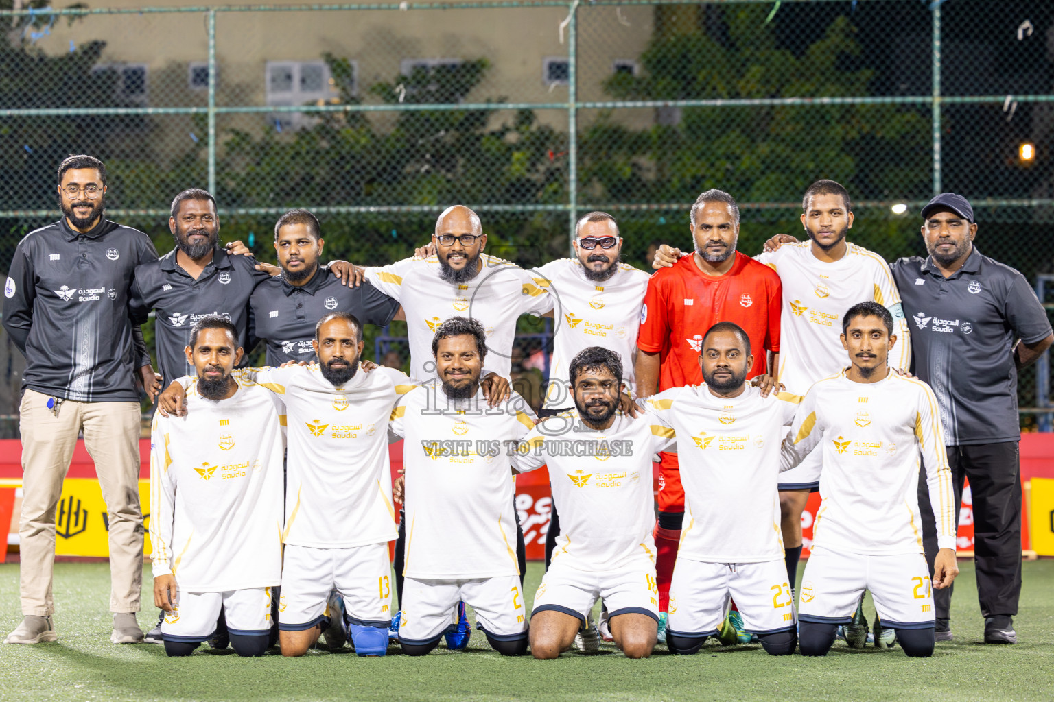 Club Apollo vs Club Hajj in Day 6 of Office League 2025 was held on Monday, 21st April 2025 in Hulhumale', Maldives. Photos: Ismail Thoriq / images.mv