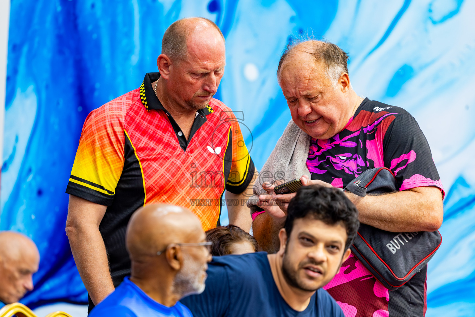 Day 1 of 1st Thoddoo Masters Table Tennis Tournament was held on Thursday, 21st August 2025 in AA Thoddoo, Maldives. Photos: Nausham Waheed / images.mv