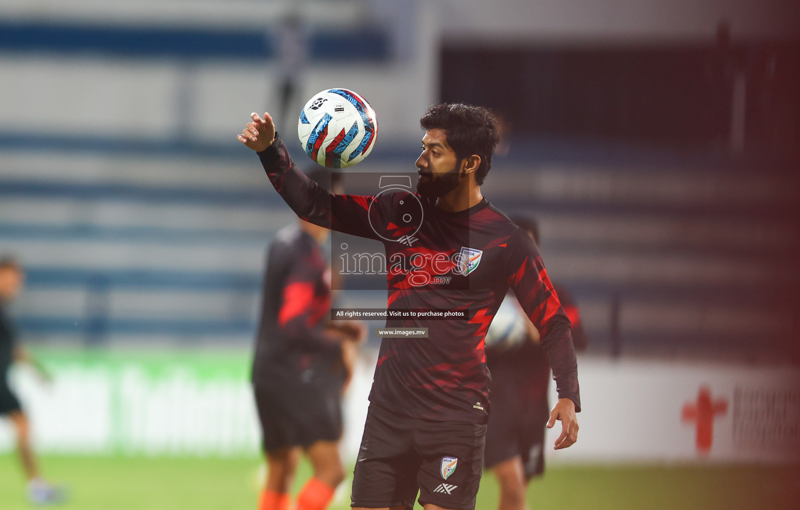 Nepal vs India in SAFF Championship 2023 held in Sree Kanteerava Stadium, Bengaluru, India, on Saturday, 24th June 2023. Photos: Hassan Simah / images.mv