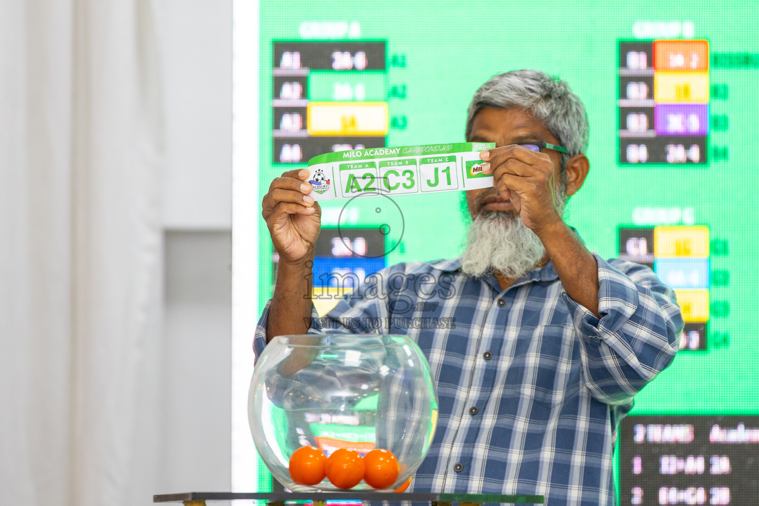 Draw Ceremony of MILO Academy Championship 2025 (U-12) was held at Manhattan Business Hotel in Male', Maldives on Monday, 28th April 2025. 
Photos: Ismail Thoriq / images.mv