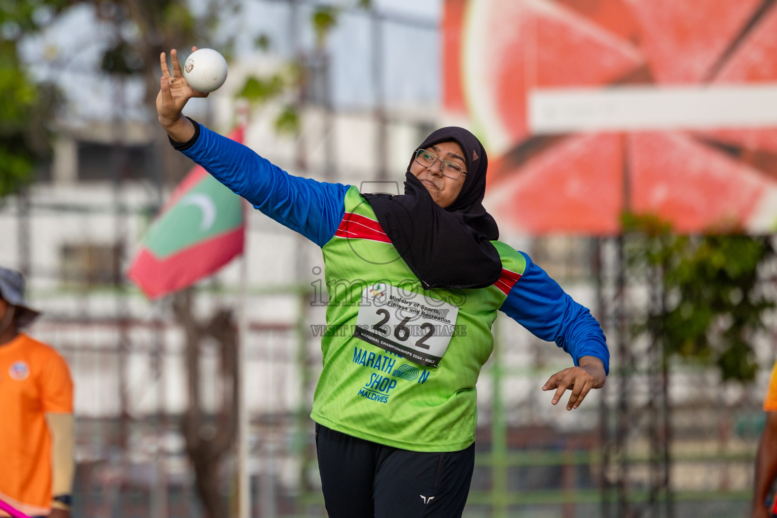 Day 2 of 33rd National Athletics Championship was held in Ekuveni Track at Male', Maldives on Friday, 6th September 2024. Photos: Shuu Abdul Sattar / images.mv