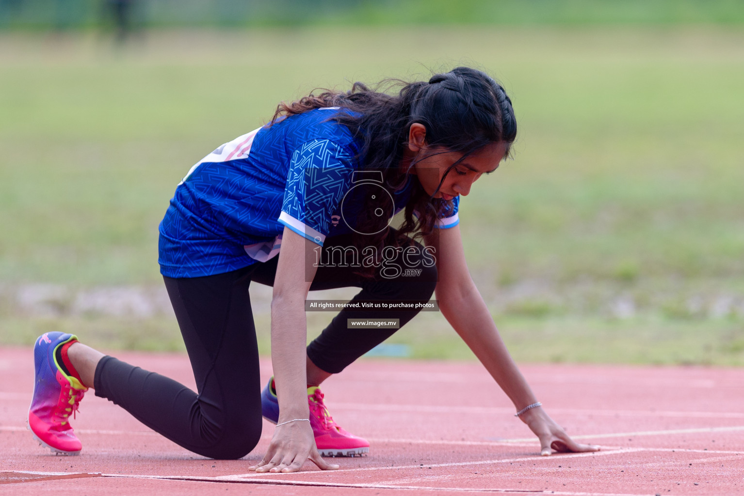 Day two of Inter School Athletics Championship 2023 was held at Hulhumale' Running Track at Hulhumale', Maldives on Sunday, 15th May 2023. Photos: Shuu/ Images.mv