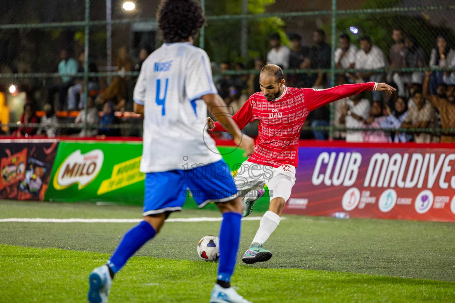 MMA vs CRIMINAL COURT in Club Maldives Classic 2024 held in Rehendi Futsal Ground, Hulhumale', Maldives on Friday, 6th September 2024. 
Photos: Hassan Simah / images.mv