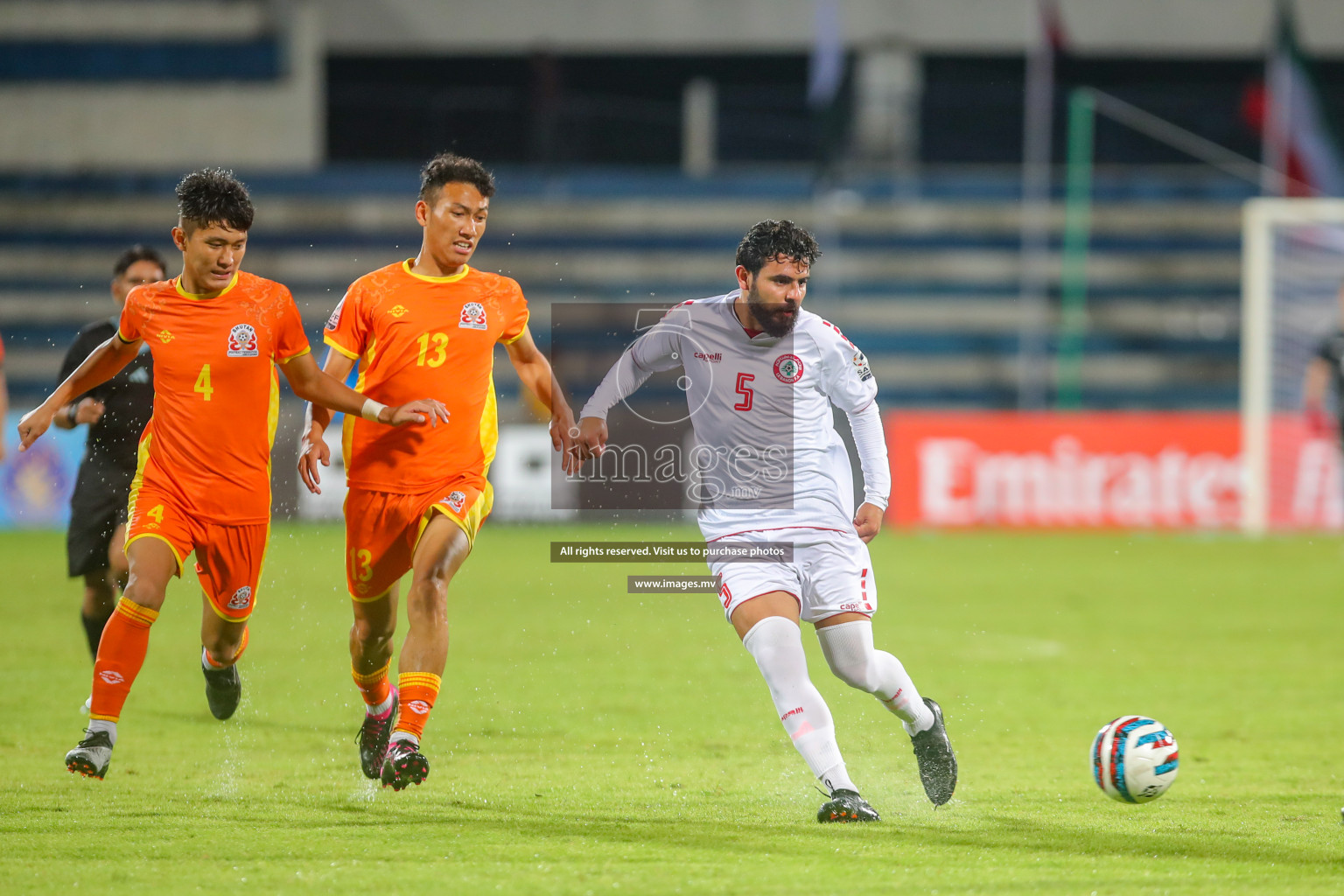 Bhutan vs Lebanon in SAFF Championship 2023 held in Sree Kanteerava Stadium, Bengaluru, India, on Sunday, 25th June 2023. Photos: Nausham Waheed, Hassan Simah / images.mv