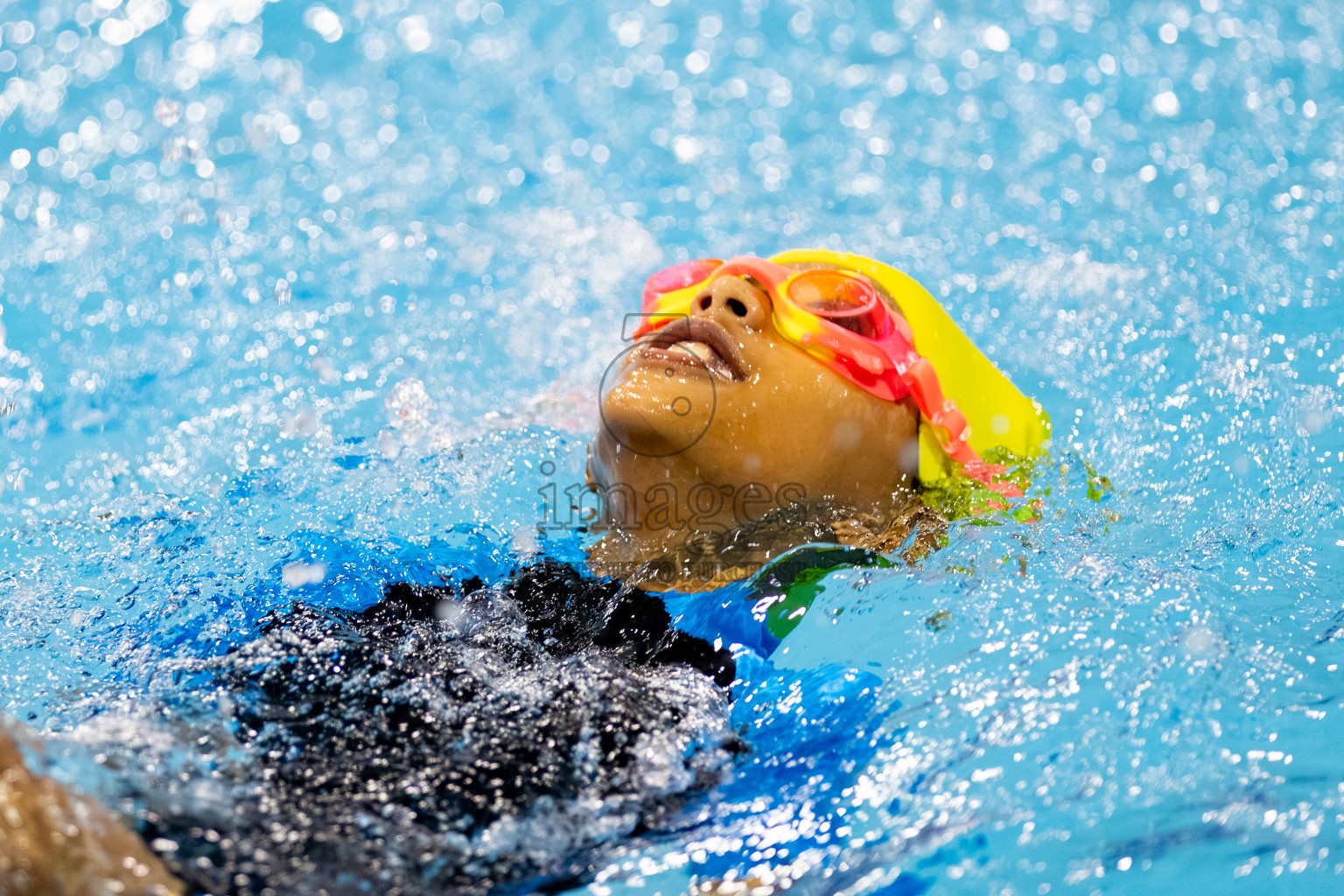 Day 2 of BML 6th National Kids Swimming Kids Festival 2025 held in Hulhumale', Maldives on Tuesday, 4th November 2024. Photos: Hassan Simah / images.mv