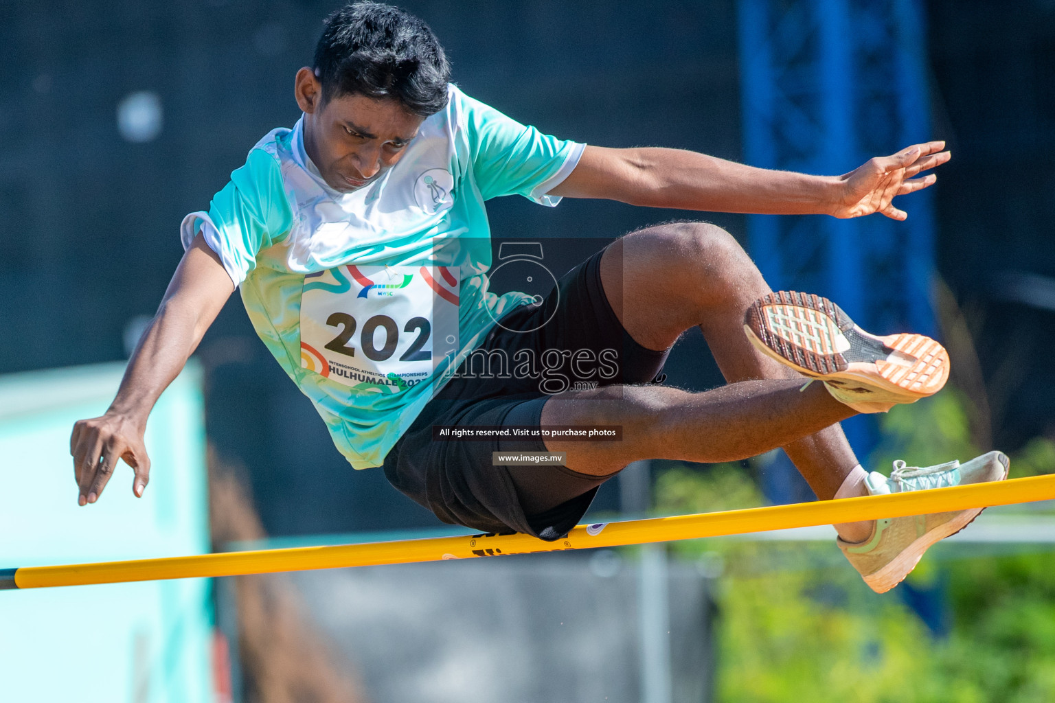 Day two of Inter School Athletics Championship 2023 was held at Hulhumale' Running Track at Hulhumale', Maldives on Sunday, 15th May 2023. Photos: Nausham Waheed / images.mv