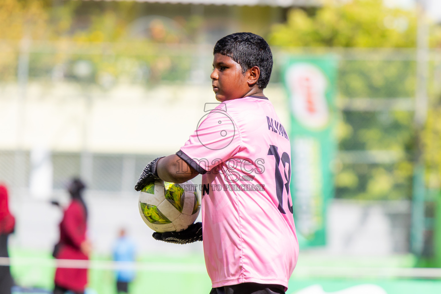Day 1 of MILO Academy Championship 2025 (U-12) was held at Henveiru Stadium in Male', Maldives on Thursday, 1st May 2025. Photos: Nausham Waheed / images.mv