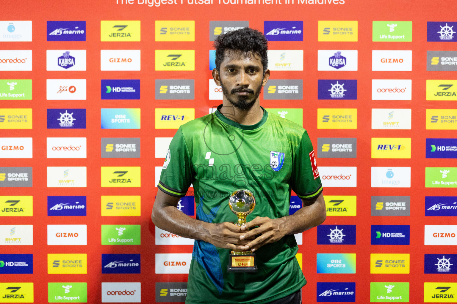 HDh Hanimaadhoo vs HDh Makunudhoo in Day 10 of Golden Futsal Challenge 2024 was held on Tuesday, 23rd January 2024, in Hulhumale', Maldives Photos: Nausham Waheed / images.mv