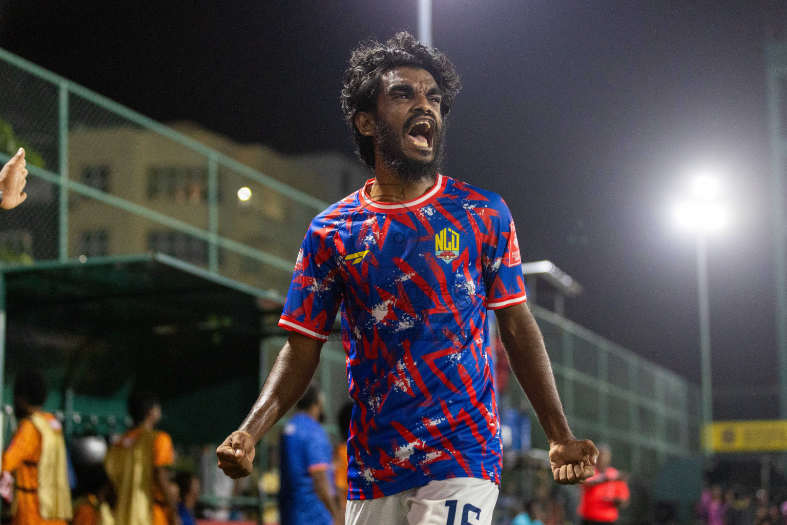 GA. Maamendhoo vs GA. Nilandhoo in Day 1 of Golden Futsal Challenge 2024 was held on Monday, 15th January 2024, in Hulhumale', Maldives Photos: Nausham Waheed  / images.mv