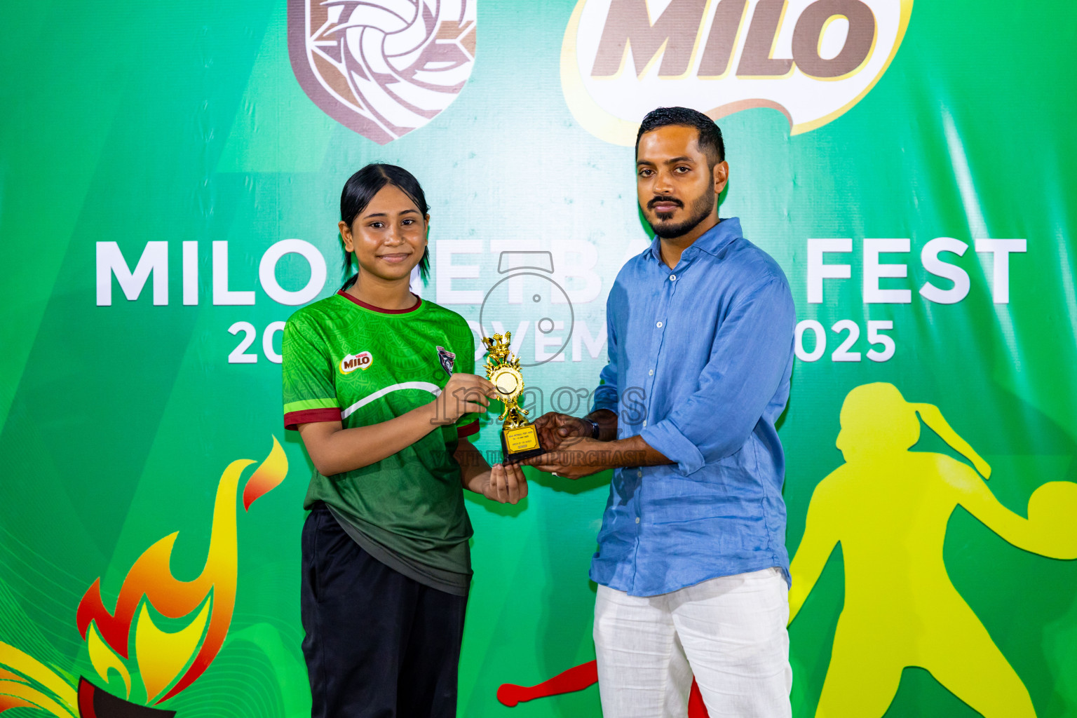 Day 2 of MILO Netball Fest 2025 was held in Cental Park, Hulhumale', Maldives on Friday, 21st November 2025. Photos: Nausham Waheed / images.mv