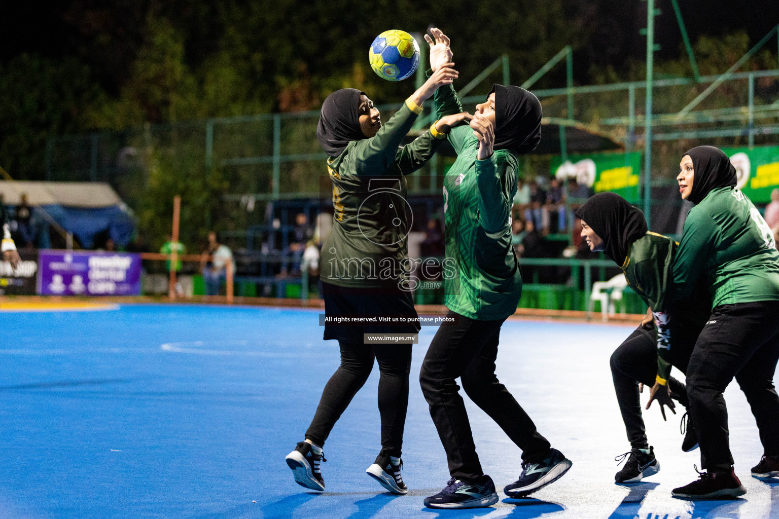 Day 10 of 6th MILO Handball Maldives Championship 2023, held in Handball ground, Male', Maldives on 29th May 2023 Photos: Shuu Abdul Sattar/ Images.mv