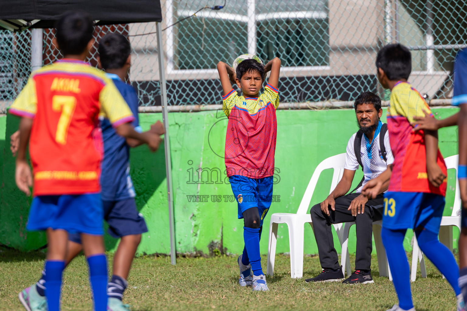 Day 2 of MILO Academy Championship 2024 - U12 was held at Henveiru Grounds in Male', Maldives on Friday, 5th July 2024.
Photos: Ismail Thoriq / images.mv