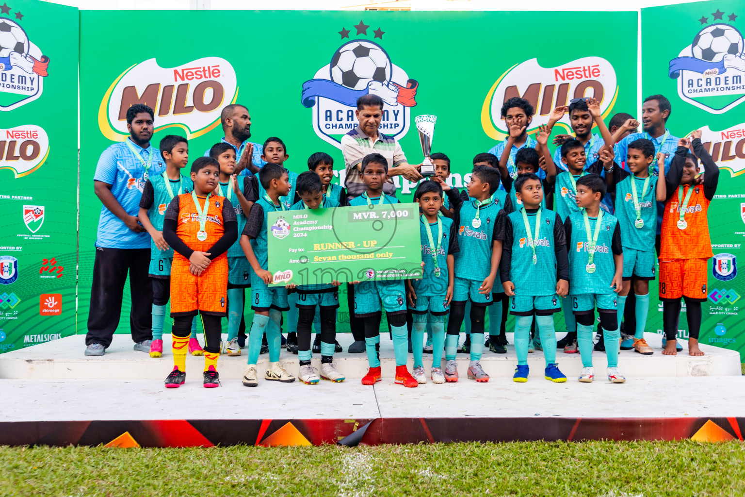 Day 2 of Under 10 MILO Academy Championship 2024 was held at National Stadium in Male', Maldives on Saturday, 27th April 2024. Photos: Nausham Waheed / images.mv