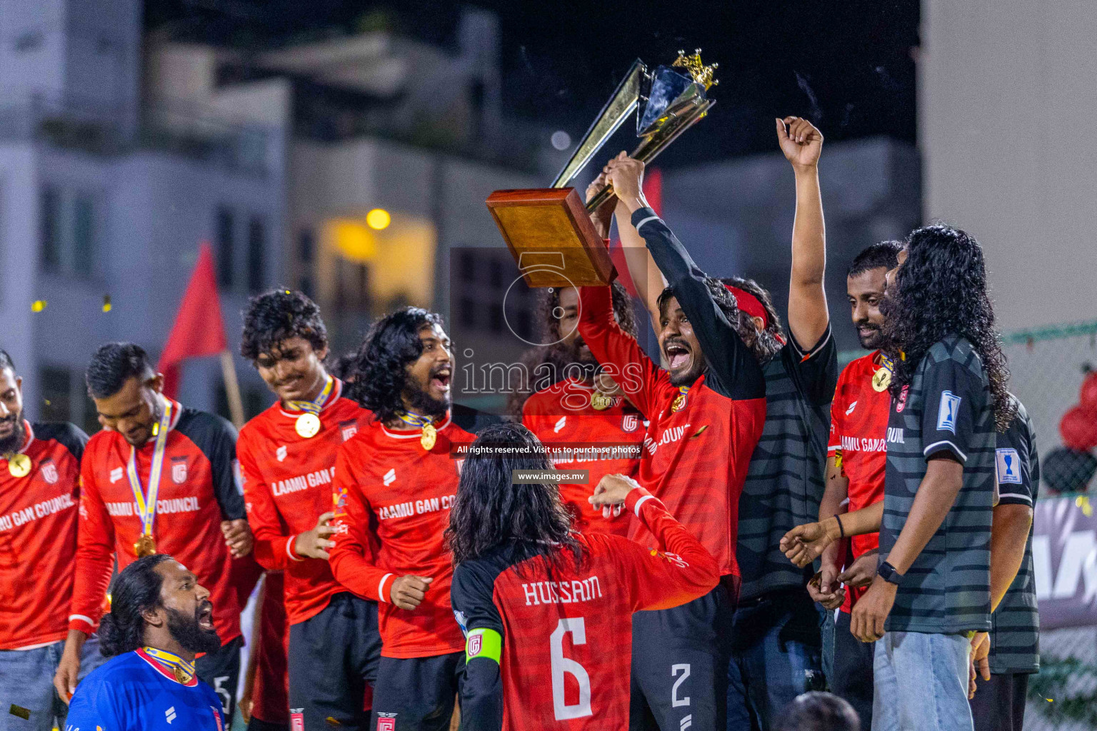 L Gan vs GDh Vaadhoo in Final of Golden Futsal Challenge 2023 was held on Sunday, 19th March 2023, in Hulhumale', Maldives Photos: Ismail Thoriq, Nausham Waheed / images.mv