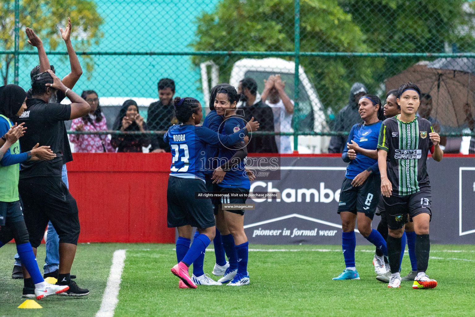 WAMCO vs Team Fenaka in Eighteen Thirty Women's Futsal Fiesta 2022 was held in Hulhumale', Maldives on Friday, 14th October 2022. Photos: Hassan Simah / images.mv