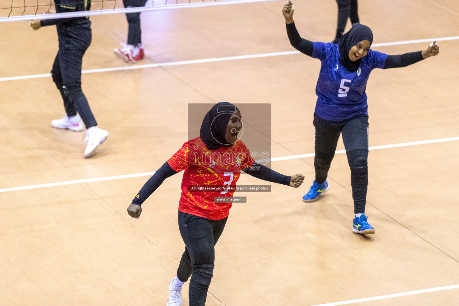 Volleyball Association Cup 2022-Women's Division-Match Day 1 was held in Male', Maldives on Tuesday, 24th May 2022.  Photos By: Ismail Thoriq / images.mv