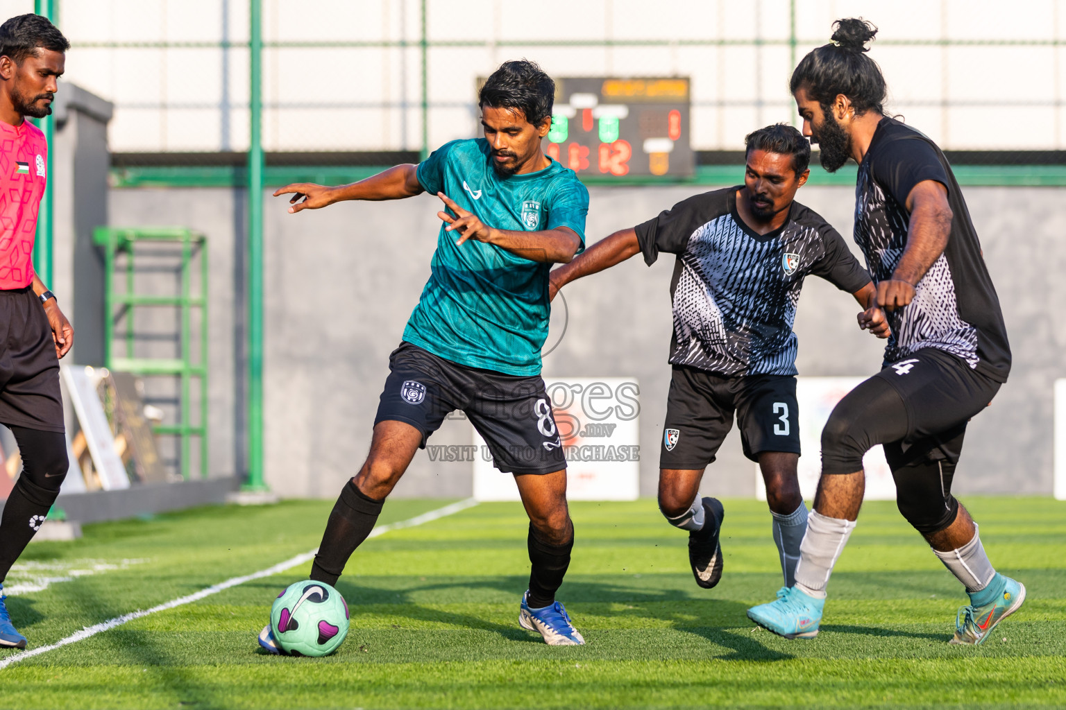 Club PK vs Green Lakers in Day 3 of BG Futsal Challenge 2024 was held on Thursday, 14th March 2024, in Male', Maldives Photos: Nausham Waheed / images.mv