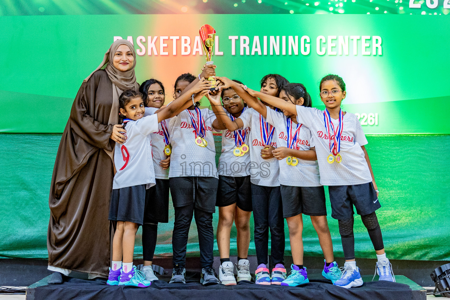Day 3 of Milo 5 x 5 Junior Challenge 2025 - Basketball tournament held in Basketball Training Center, Male', Maldives on Saturday, 11th October 2025. Photos by: Nausham Waheed, Areef Adam / Images.mv