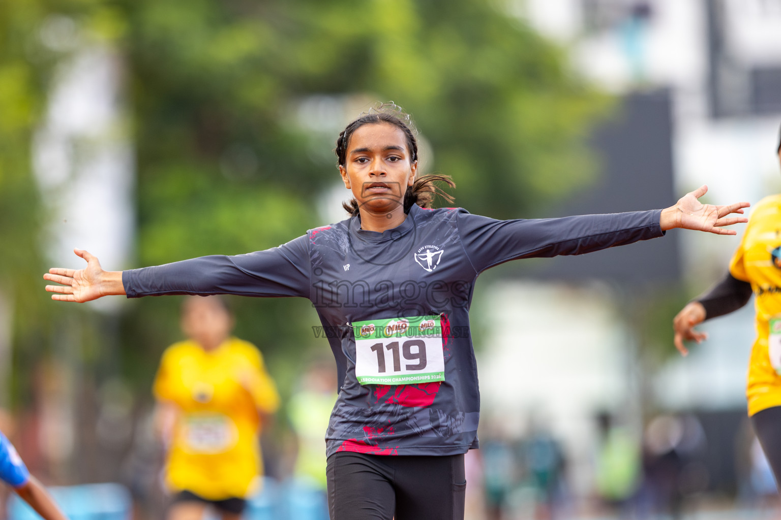 Day 2 of 12th Milo Association Championships was held in Ekuveni Track at Male', Maldives on Friday, 25th April 2025. Photos: Ismail Thoriq / images.mv